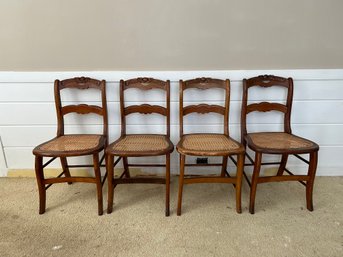 Elegant Carved Chairs