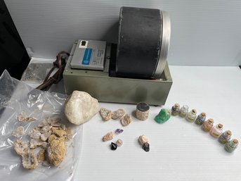 Carborundum Lortone Gem Sparkle Rock Tumbler Model 45c-NR  Agates And Crystals