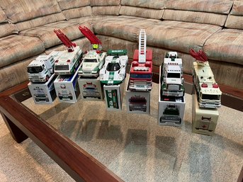 7 Assorted Hess Trucks