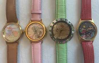 Pooh, I Dream Of Jeannie, Hello Kitty And Christmas Watches