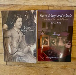 Mary Lincoln And Lincoln Women  Books (2)