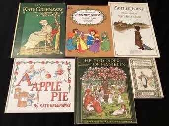 Kate Greenaway Book Lot Charming Illustrations