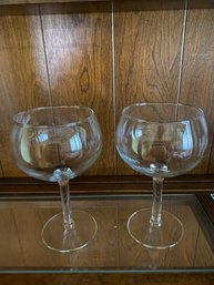 Large Glass Goblets