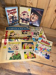 Vintage Comic Strips, Archie, John Wayne And More