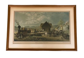 The 9:45 AM Accommodation, Stratford Connecticut Print By Permission Metropolitan Museum Of Art