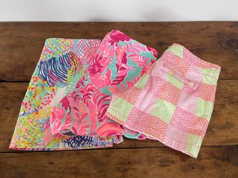 Colorful Print Shorts And Skort- Size 4  ( Vineyard Vines, Lilly Pulitzer )