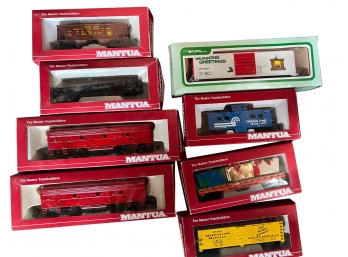 Lot Of Mantua Trains As Pictured