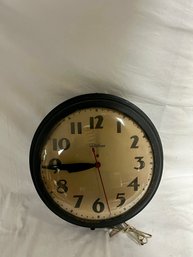 Vintage Telechron Electric Wall Clock