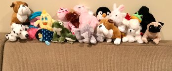 Collection Of 17 WEBKINS Stuffed Animals