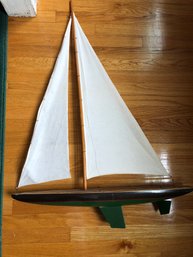 Decorative Sailboat - Needs Work