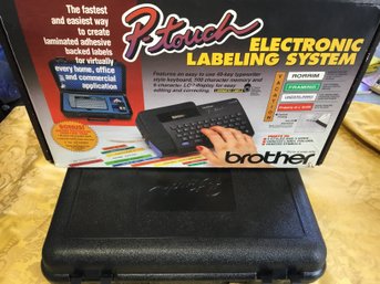 An Electronic Labeling System ' P-Touch '  Made By Brother Co.