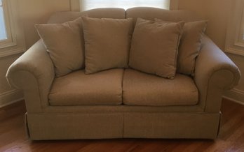 Rowe Furniture Loveseat Taupe 2 Seater Sofa