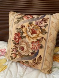 Beautiful Embroidered Pillow (has Zipper(