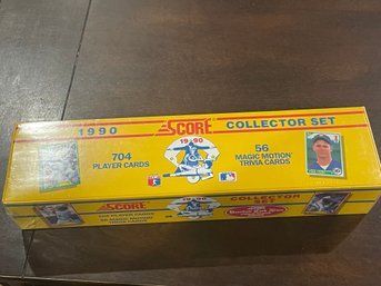 1990 Score Baseball Collector Set. Factory Sealed Set.