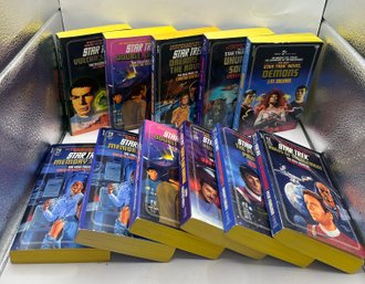 Lot 4 Of Star Trek Books