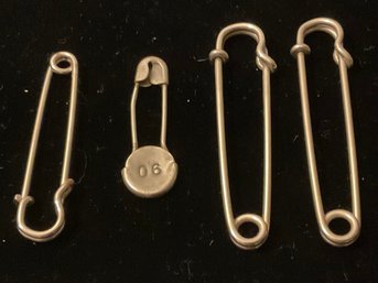 Antique, Vintage Baby Pins, Kilt Pins
