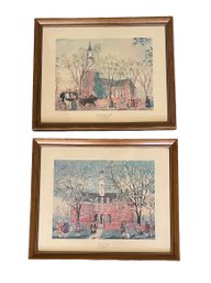 Pair Of James Preston Framed Prints
