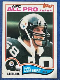 1982 Topps Jack Lambert Card #213