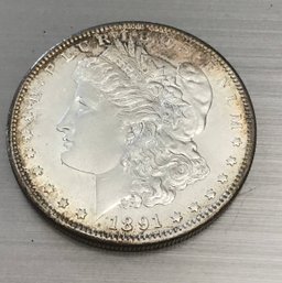 1891-s Morgan Silver Dollar