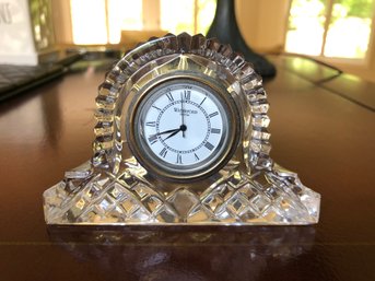 Miniature Waterford Clock