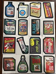 1980 Topps Wacky Cards     16 Card Lot    All Cards In Picture  They Are All In Excellent Condition