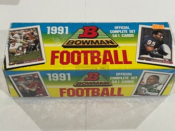 1991 Topps Bowman Complete Factory Sealed Set.  561 Card Set.