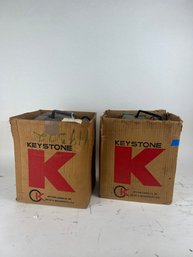 Lot Of 2 Vintage Keystone Film Projectors