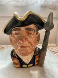 Royal Doulton - Toby - Character Guys From Williamsburg -guardsman