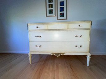 French Provincial Dresser With Extra Hardware