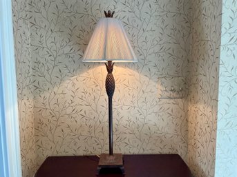 Pineapple Form Thin Table Lamp With Beautiful String Shade