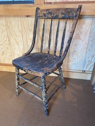 Shabby  Chippy Style  Farm Chair