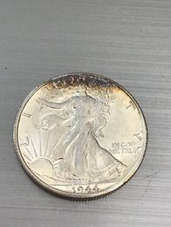 1944-d Liberty Walking Silver Half Dollar