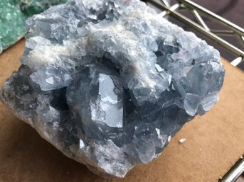 Celestite Gem Stone, 3 LB 14 Oz