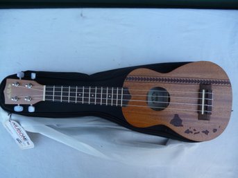 NEW Kala Ukulele Satin Mahogany Soprano With Carrying Bag