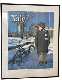 Original Signed Doonesbury 'The Return' Yale Art By Gary Trudeau 19' X 24'
