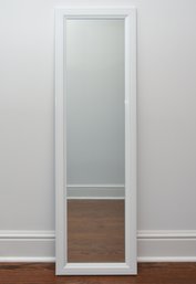 White Framed Full Length Wall Mirror