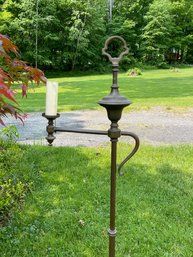 Beautiful Horn & Breninen Brass Floor Lamp