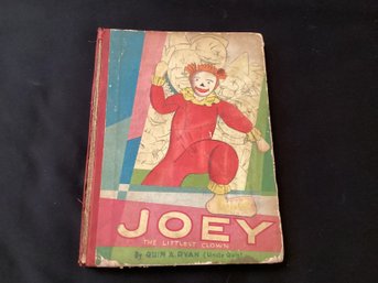Joey The Littlest Clown By Quin A Ryan Childrens Book 1928
