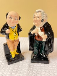 Royal Doulton, Pickwick, The Brainiac, And Buzfuz, The English Scholar, A Match Made In England