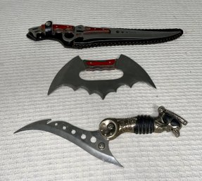 Set Of 3 Collectible Knives