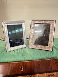 Sterling Silver Photo Frames, Italian