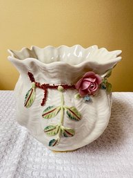 Belleek, Flower Pot, Archived Edition 2007, Limited Edition 6/900