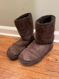 Above The Ankle Uggs In Brown