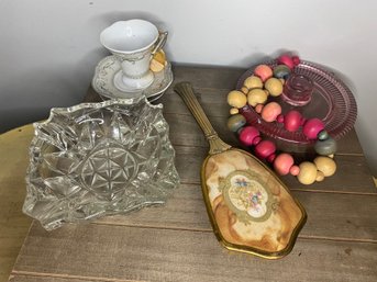 Vintage Brush, Depression Glass And More