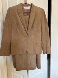 Vintage Don Sayres Genuine Suede Skirt & Jacket