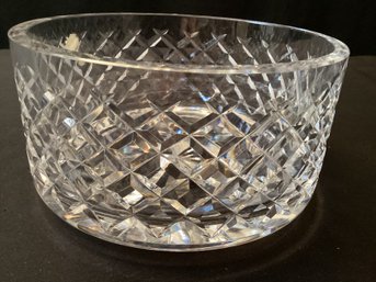Pristine  Waterford Crystal Serving Bowl Stickers Intact