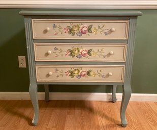 Hand Painted Wooden Dresser