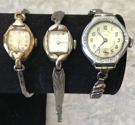 Trio Of Ladies Vintage Watches