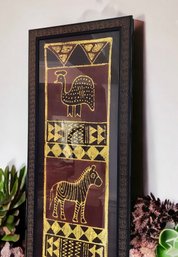 Original Botswana Big Game Batik, By Chobe Artisan