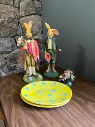 Easter Figurines & Plates